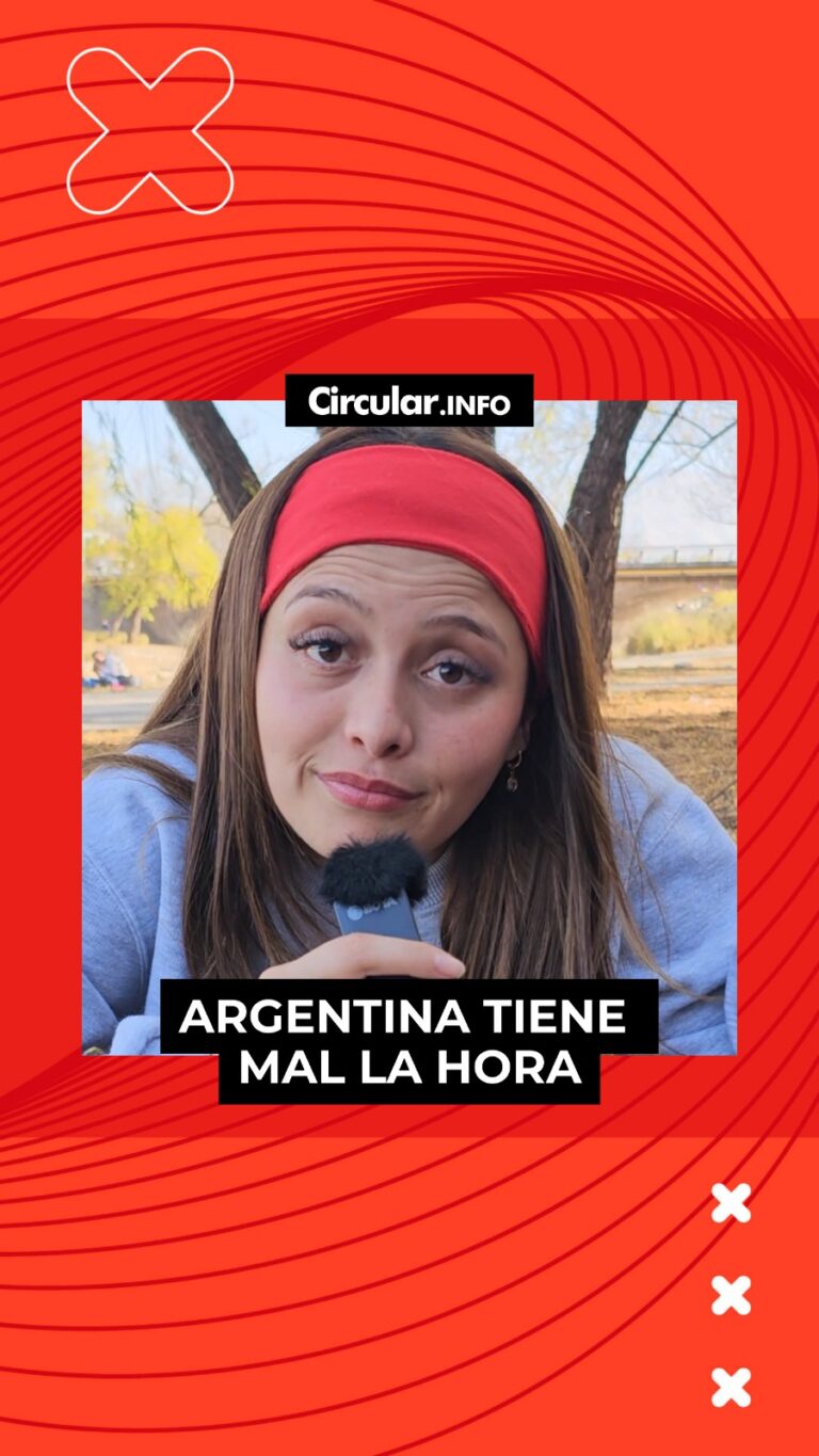 ARGENTINA TIENE MAL LA HORA