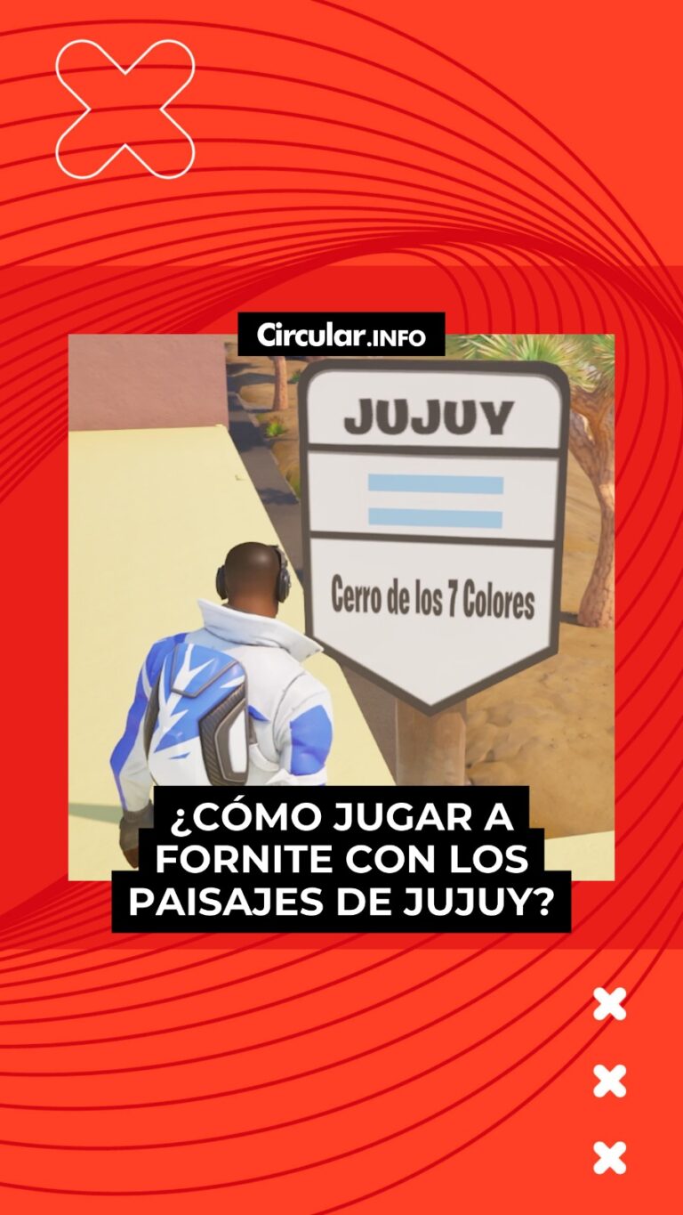 ¿CÓMO JUGAR A FORNITE CON LOS PAISAJES DE JUJUY?