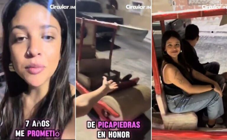 Auto a lo Picapiedras