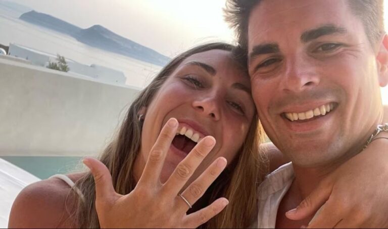 Gonzalo Peillat y su esposa Florencia Habif