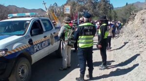 Operativo de seguridad por peregrinaciones en Salta 