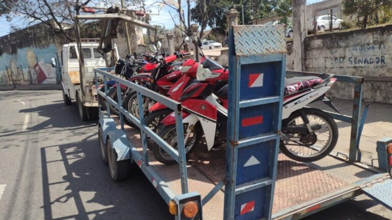 Operativo de tránsito – motocicletas